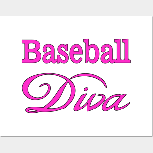 Baseball Diva Posters and Art